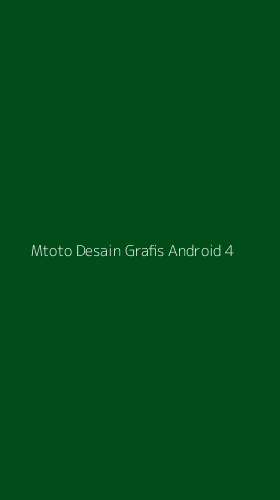 Tampilan Antarmuka Aplikasi Mtoto Desain Grafis Android - 4