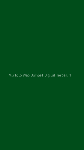 Tampilan Antarmuka Aplikasi Mtrtoto Wap Dompet Digital Terbaik - 1
