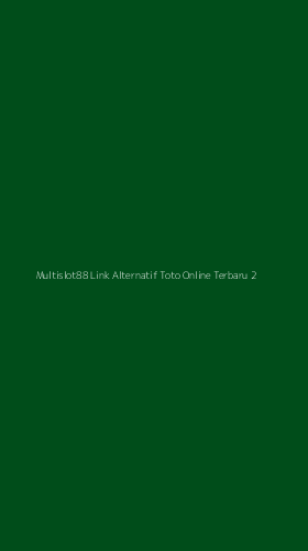 Tampilan Antarmuka Aplikasi Multislot88 Link Alternatif Toto Online Terbaru - 2