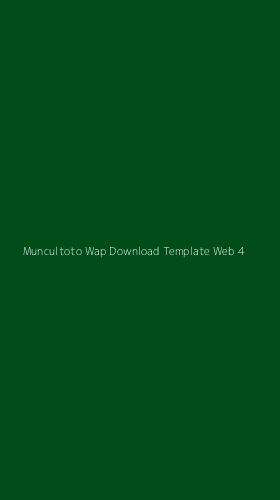 Tampilan Antarmuka Aplikasi Muncultoto Wap Download Template Web - 4