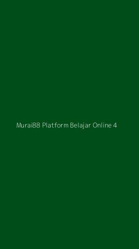 Tampilan Antarmuka Aplikasi Murai88 Platform Belajar Online - 4