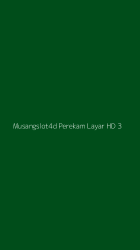 Tampilan Antarmuka Aplikasi Musangslot4d Perekam Layar Hd - 3