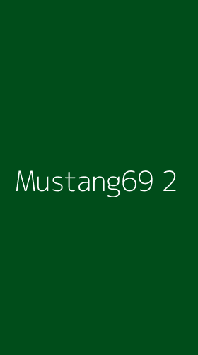Tampilan Antarmuka Aplikasi Mustang69 - 2