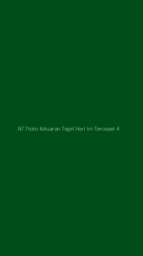 Tampilan Antarmuka Aplikasi N77toto Keluaran Togel Hari Ini Tercepat - 4