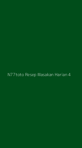 Tampilan Antarmuka Aplikasi N77toto Resep Masakan Harian - 4