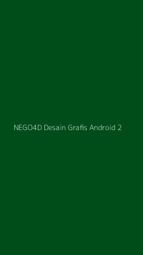 Tampilan Antarmuka Aplikasi Nego4d Desain Grafis Android - 2