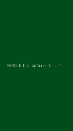 Tampilan Antarmuka Aplikasi Nero4d Tutorial Server Linux - 4