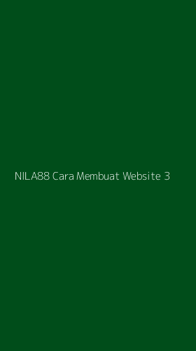 Tampilan Antarmuka Aplikasi Nila88 Cara Membuat Website - 3