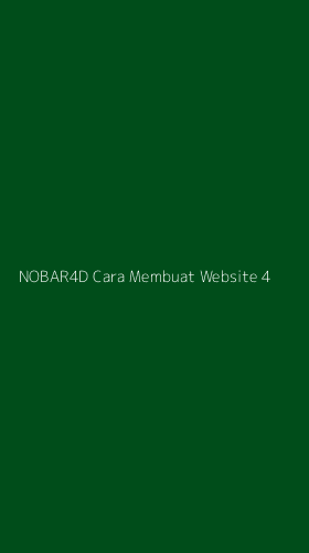 Tampilan Antarmuka Aplikasi Nobar4d Cara Membuat Website - 4