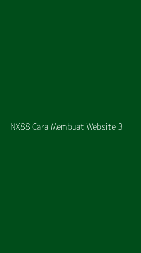 Tampilan Antarmuka Aplikasi Nx88 Cara Membuat Website - 3