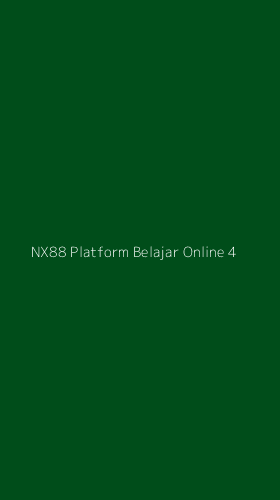 Tampilan Antarmuka Aplikasi Nx88 Platform Belajar Online - 4