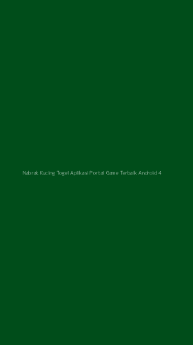 Tampilan Antarmuka Aplikasi Nabrak Kucing Togel Aplikasi Portal Game Terbaik Android - 4