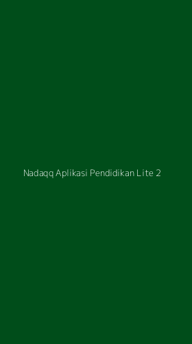 Tampilan Antarmuka Aplikasi Nadaqq Aplikasi Pendidikan Lite - 2