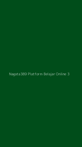 Tampilan Antarmuka Aplikasi Nagata389 Platform Belajar Online - 3