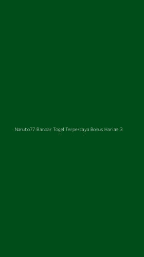 Tampilan Antarmuka Aplikasi Naruto77 Bandar Togel Terpercaya Bonus Harian - 3