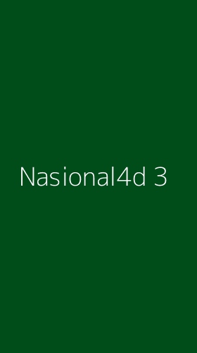 Tampilan Antarmuka Aplikasi Nasional4d - 3