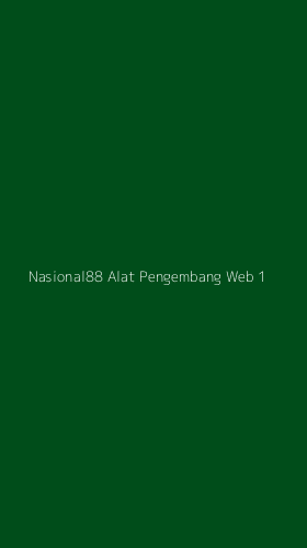 Tampilan Antarmuka Aplikasi Nasional88 Alat Pengembang Web - 1