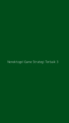 Tampilan Antarmuka Aplikasi Nenektogel Game Strategi Terbaik - 3