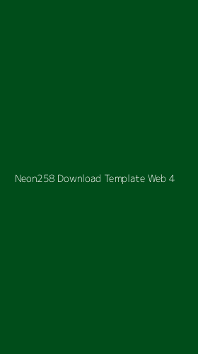 Tampilan Antarmuka Aplikasi Neon258 Download Template Web - 4