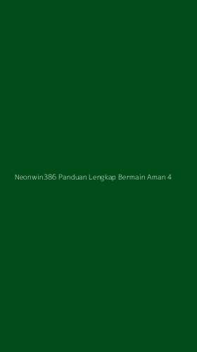 Tampilan Antarmuka Aplikasi Neonwin386 Panduan Lengkap Bermain Aman - 4