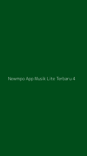 Tampilan Antarmuka Aplikasi Newmpo App Musik Lite Terbaru - 4