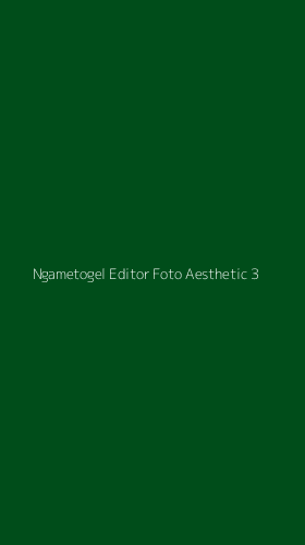 Tampilan Antarmuka Aplikasi Ngametogel Editor Foto Aesthetic - 3