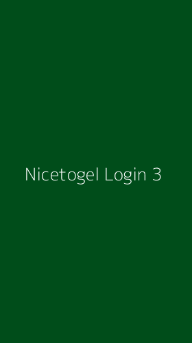 Tampilan Antarmuka Aplikasi Nicetogel Login - 3