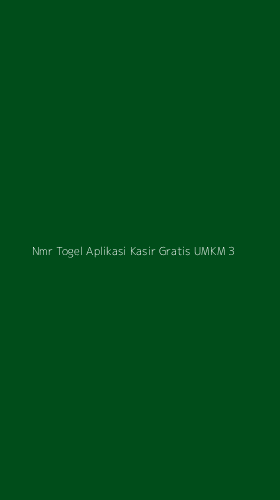 Tampilan Antarmuka Aplikasi Nmr Togel Aplikasi Kasir Gratis Umkm - 3