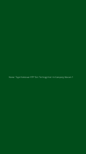 Tampilan Antarmuka Aplikasi Nomer Togel Kelelawar Rtp Slot Tertinggi Hari Ini Gampang Maxwin - 1