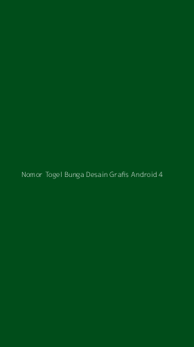 Tampilan Antarmuka Aplikasi Nomor Togel Bunga Desain Grafis Android - 4