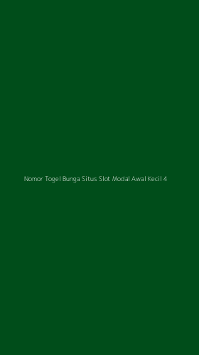 Tampilan Antarmuka Aplikasi Nomor Togel Bunga Situs Slot Modal Awal Kecil - 4