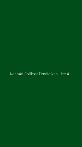 Tampilan Antarmuka Aplikasi Nono4d Aplikasi Pendidikan Lite - 4