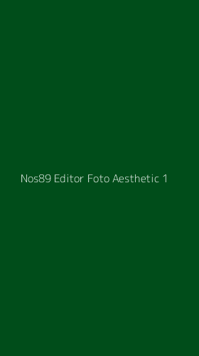 Tampilan Antarmuka Aplikasi Nos89 Editor Foto Aesthetic - 1