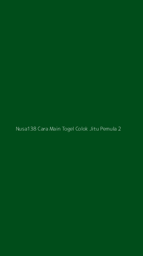 Tampilan Antarmuka Aplikasi Nusa138 Cara Main Togel Colok Jitu Pemula - 2