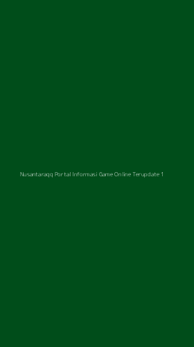 Tampilan Antarmuka Aplikasi Nusantaraqq Portal Informasi Game Online Terupdate - 1