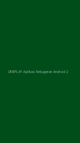 Tampilan Antarmuka Aplikasi Okbplay Aplikasi Kebugaran Android - 2