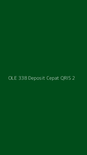 Tampilan Antarmuka Aplikasi Ole 338 Deposit Cepat Qris - 2