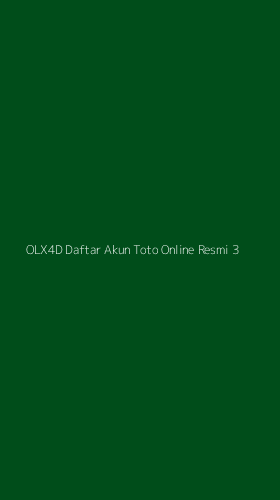 Tampilan Antarmuka Aplikasi Olx4d Daftar Akun Toto Online Resmi - 3