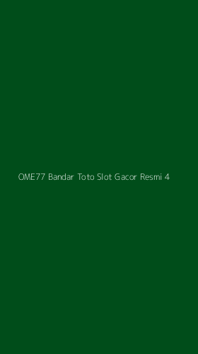 Tampilan Antarmuka Aplikasi Ome77 Bandar Toto Slot Gacor Resmi - 4