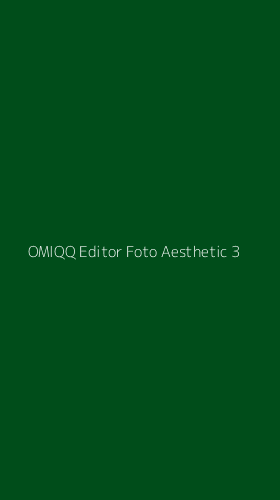 Tampilan Antarmuka Aplikasi Omiqq Editor Foto Aesthetic - 3