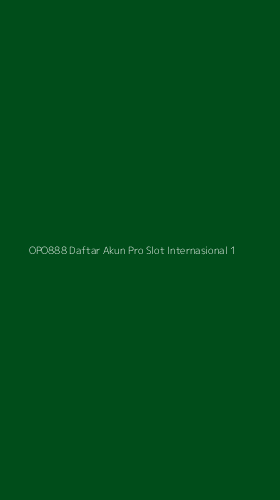 Tampilan Antarmuka Aplikasi Opo888 Daftar Akun Pro Slot Internasional - 1