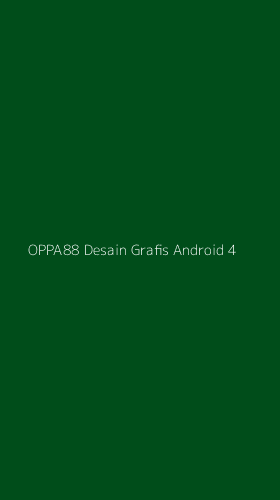 Tampilan Antarmuka Aplikasi Oppa88 Desain Grafis Android - 4