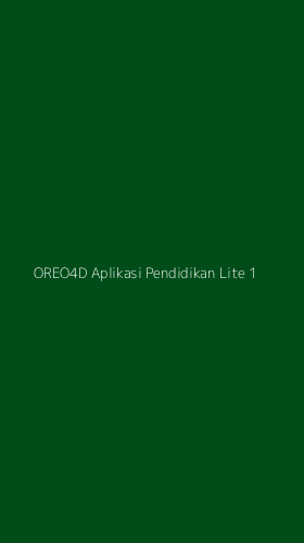 Tampilan Antarmuka Aplikasi Oreo4d Aplikasi Pendidikan Lite - 1