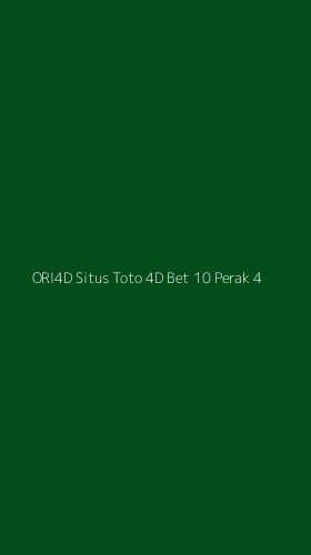 Tampilan Antarmuka Aplikasi Ori4d Situs Toto 4d Bet 10 Perak - 4