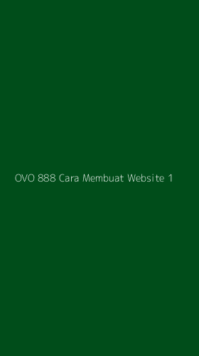 Tampilan Antarmuka Aplikasi Ovo 888 Cara Membuat Website - 1