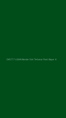 Tampilan Antarmuka Aplikasi Ovo777 Login Bandar Slot Terbesar Pasti Bayar - 4
