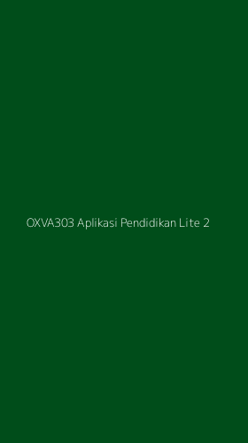 Tampilan Antarmuka Aplikasi Oxva303 Aplikasi Pendidikan Lite - 2