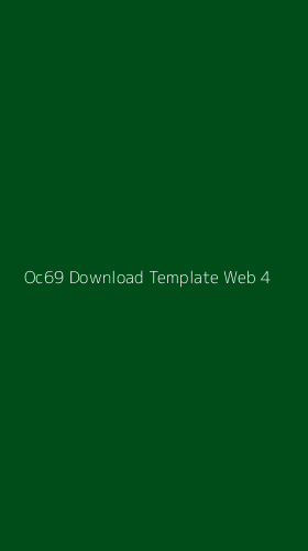 Tampilan Antarmuka Aplikasi Oc69 Download Template Web - 4