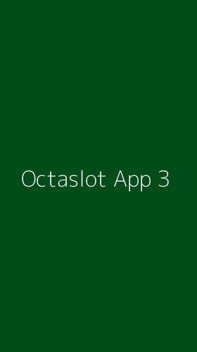 Tampilan Antarmuka Aplikasi Octaslot App - 3
