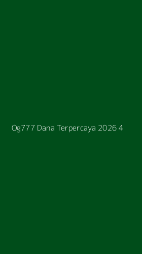 Tampilan Antarmuka Aplikasi Og777 Dana Terpercaya 2026 - 4